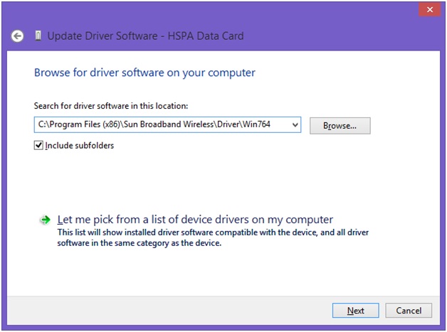 hspa usb modem driver for windows 10